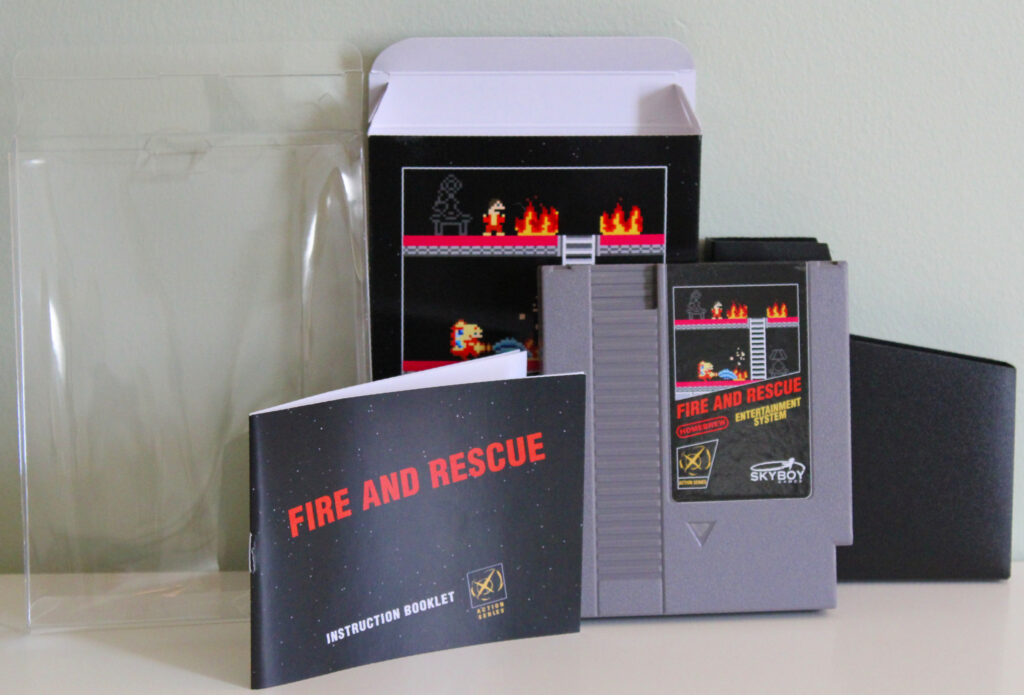 FIRE AND RESCUE box and contents