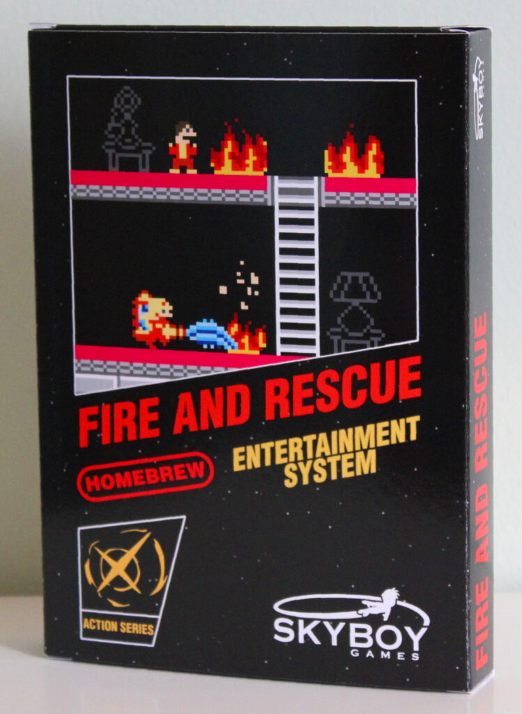 FIRE AND RESCUE box