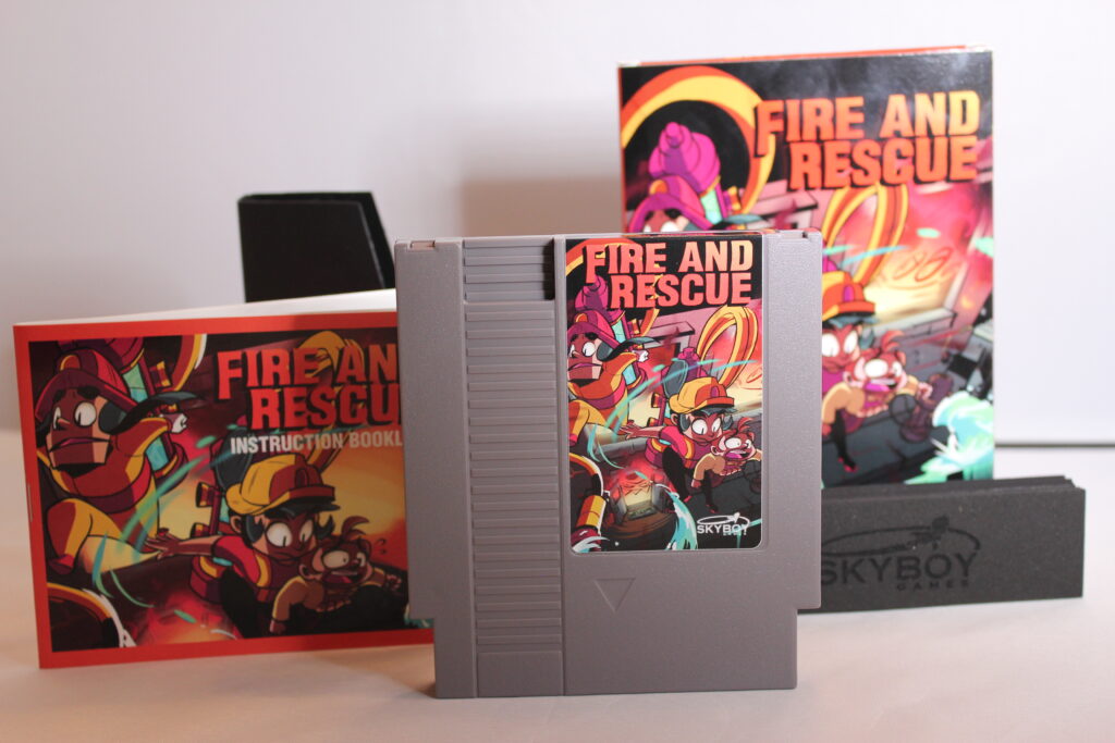 FIRE AND RESCUE box and contents